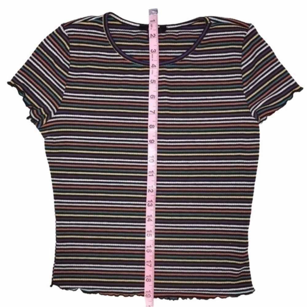 Iris Striped Ruffle Top - Picture 5 of 7